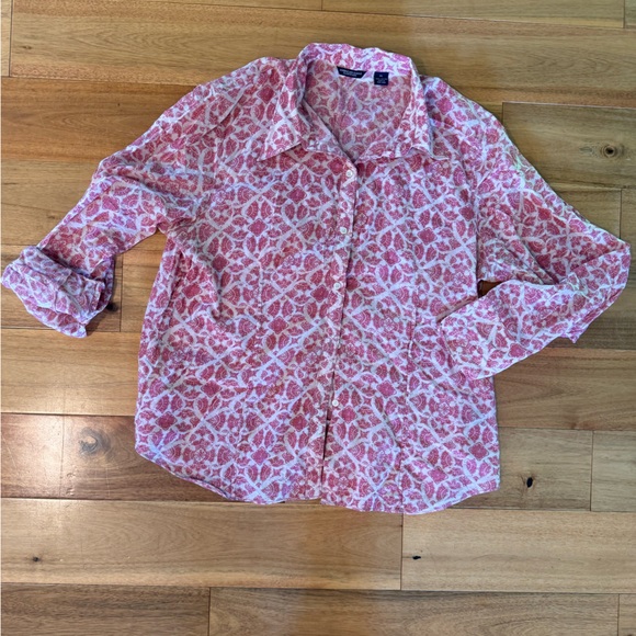 American Eagle outfitters size XL extra large button down 100% cotton shirt - Picture 1 of 6